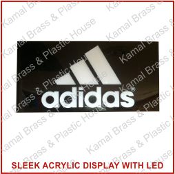 SS Acrylic ACP Cutting with Acrylic and LED Reception Sign Board Signage